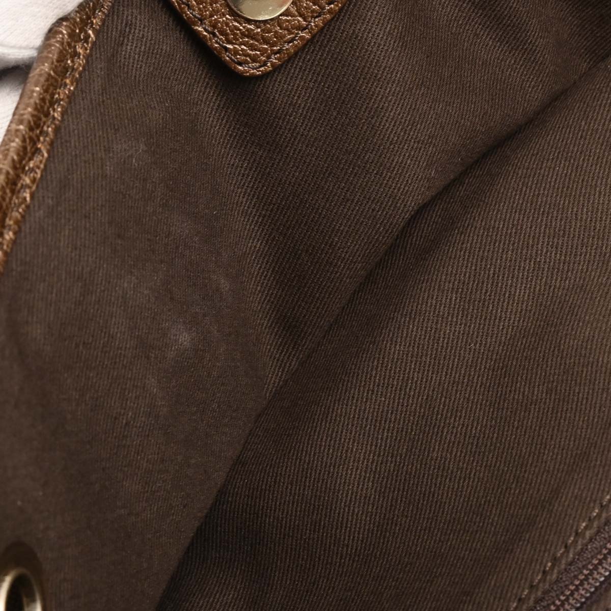 Celine Brown Canvas Tote Handbag