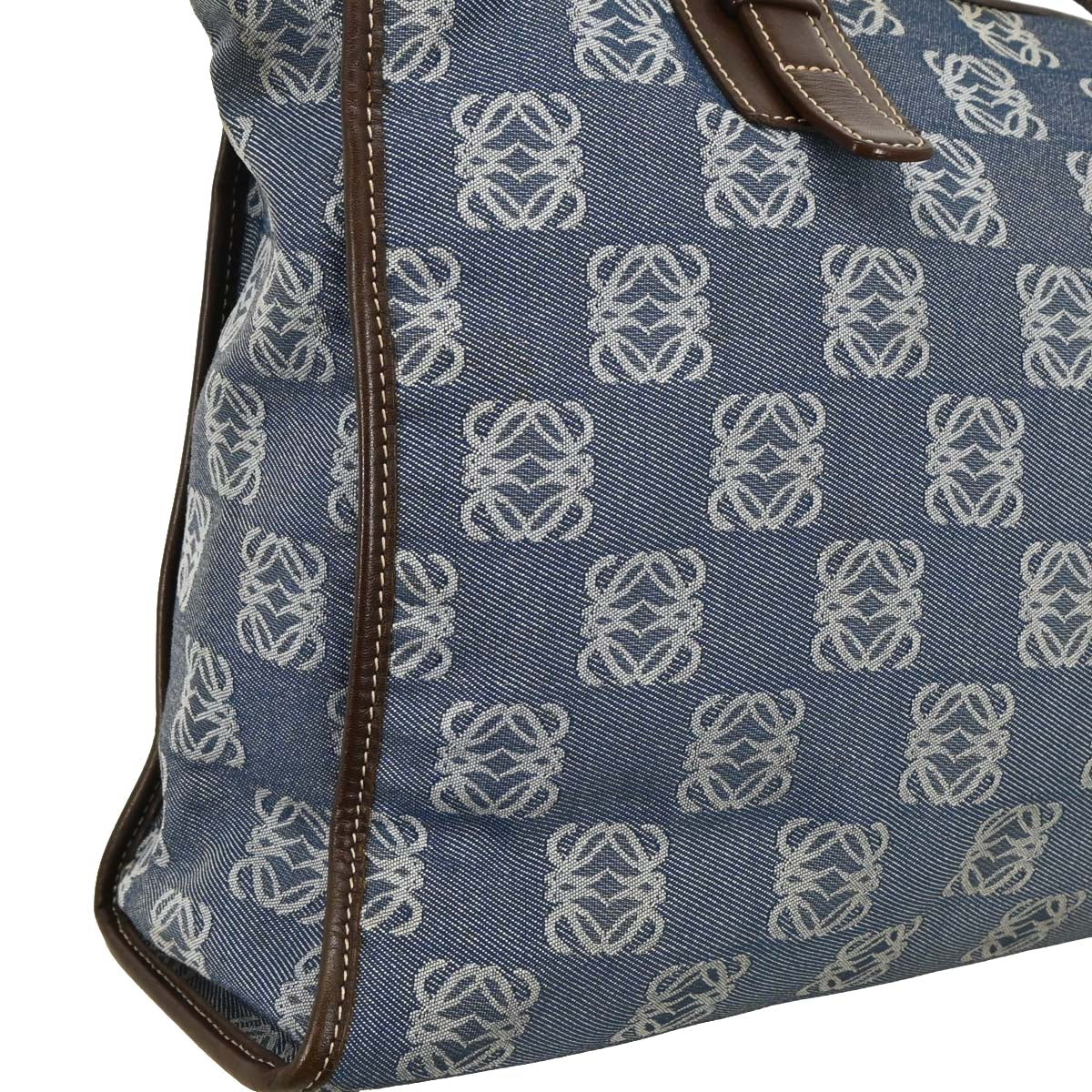 Loewe 2003 Indigo Denim Tote Handbag