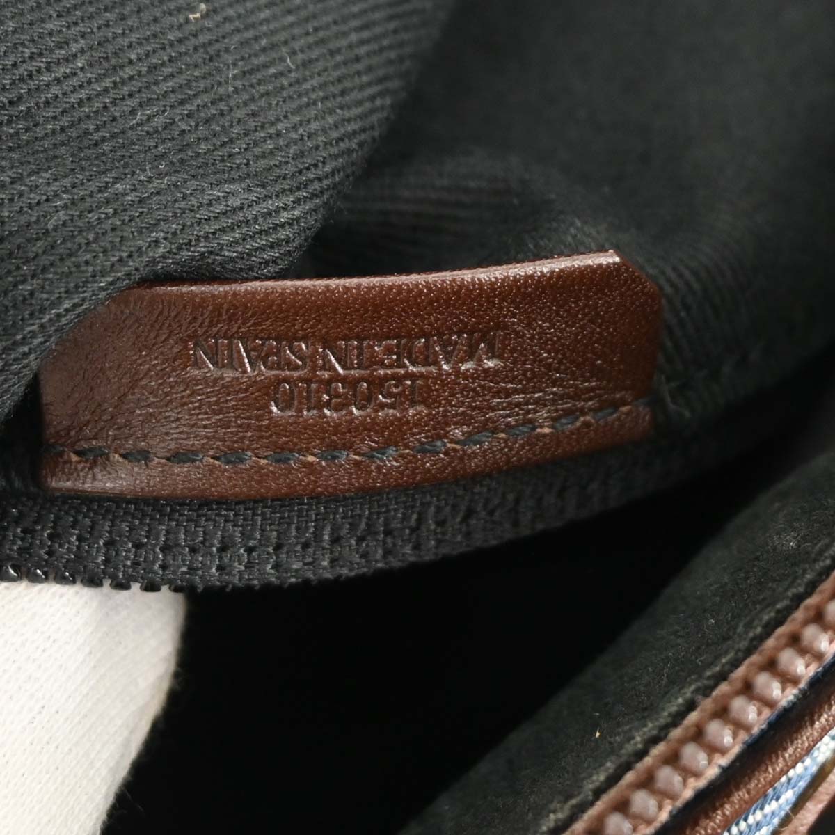 Loewe 2003 Indigo Denim Tote Handbag