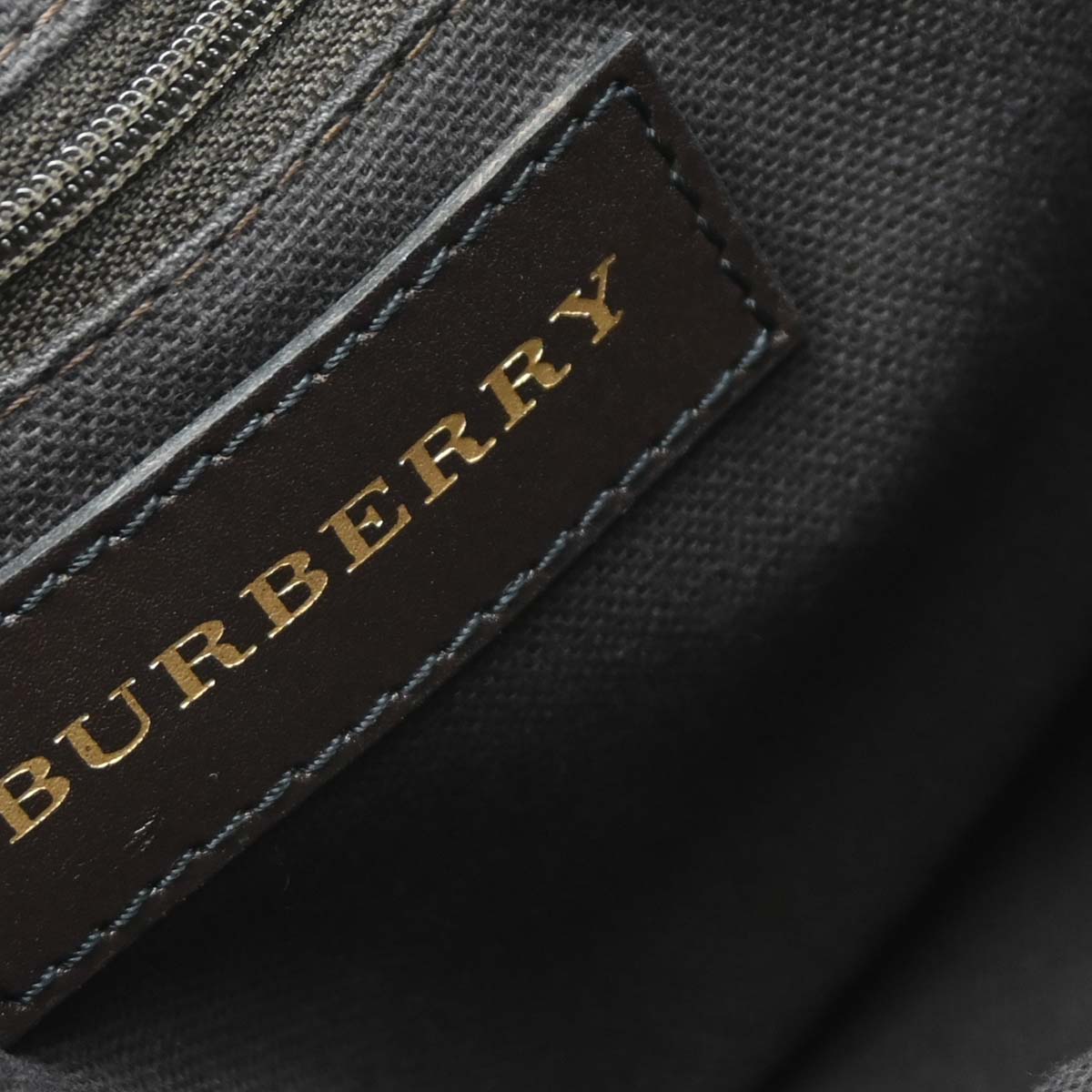 Burberry Beige PVC House Check Handbag