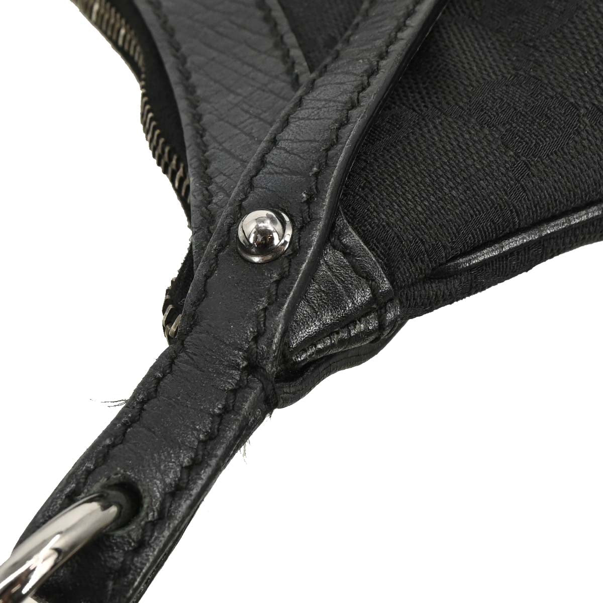 Gucci Black GG Hobo Handbag