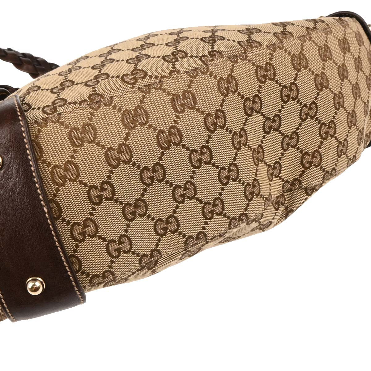 Gucci Beige GG Hobo Handbag