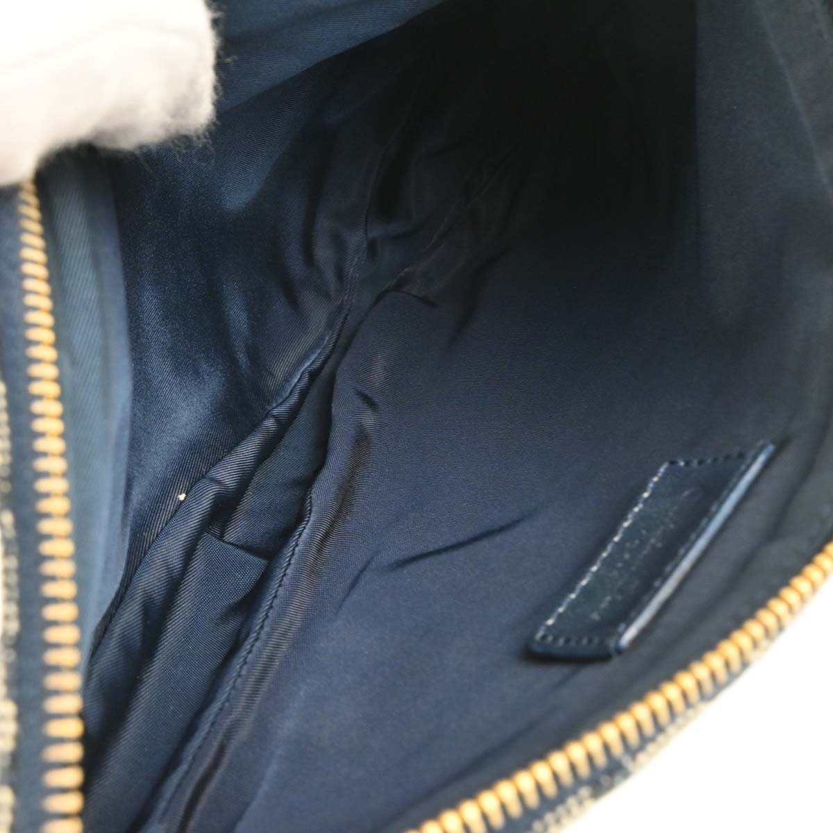 Christian Dior 2001 Navy Trotter Saddle Handbag