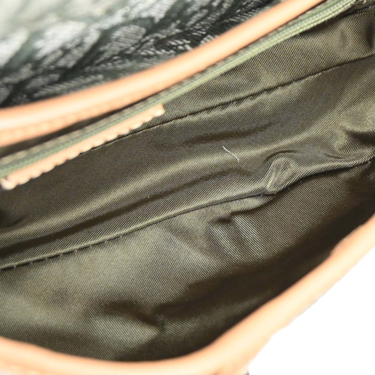 Christian Dior 2001 Green Trotter Saddle Handbag