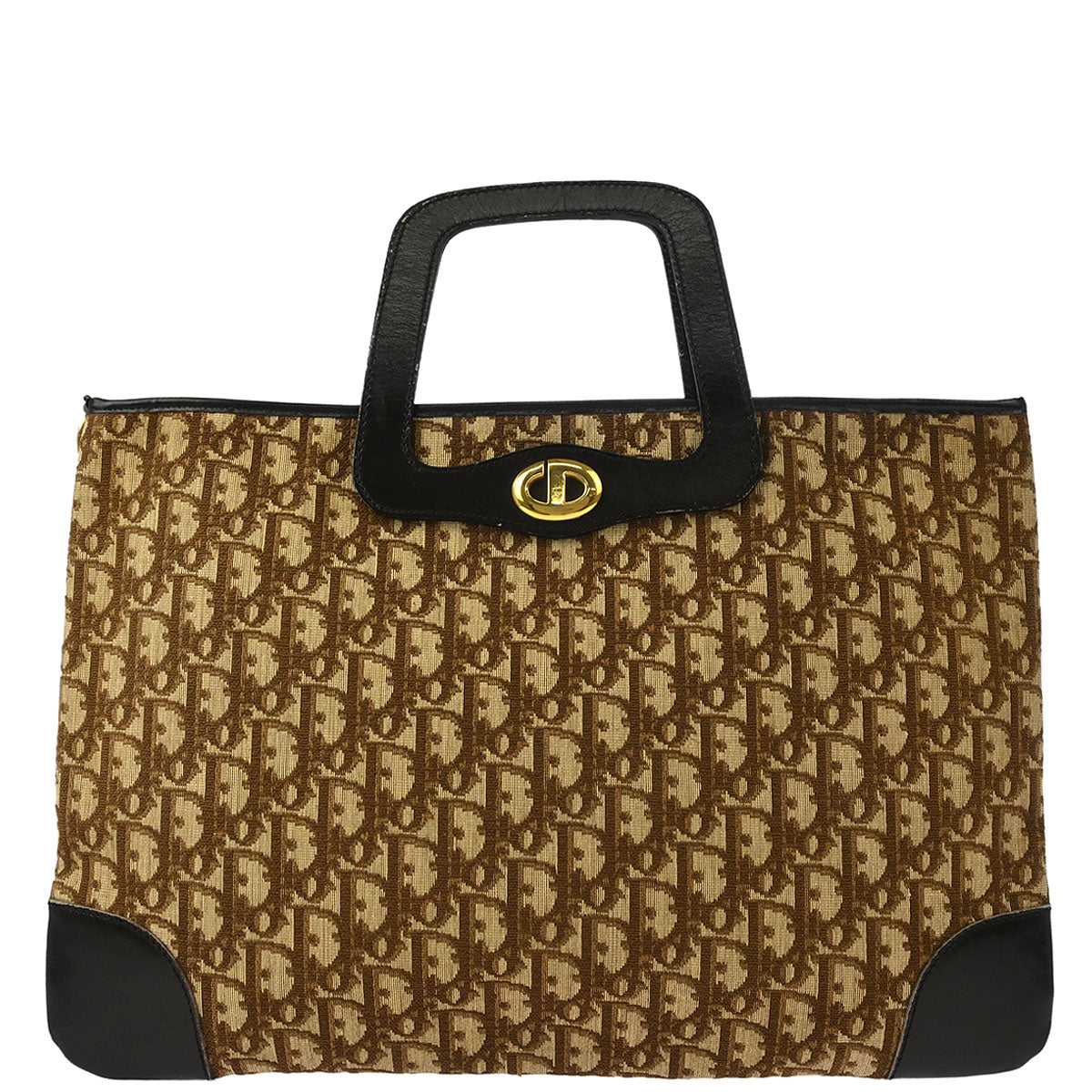Christian Dior Brown Trotter Handbag