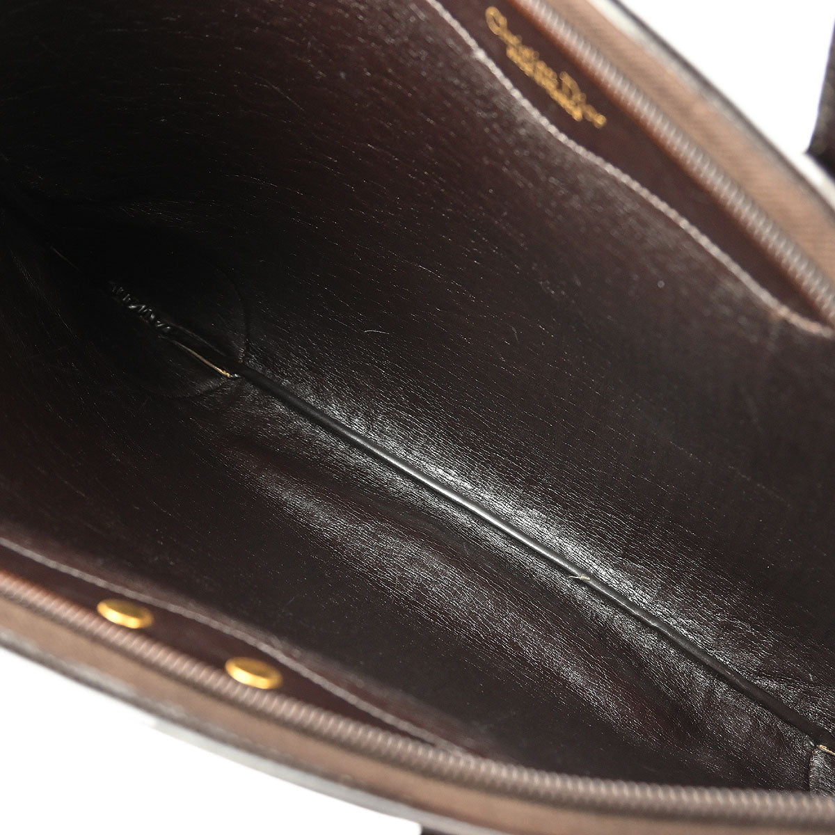Christian Dior Brown Trotter Handbag