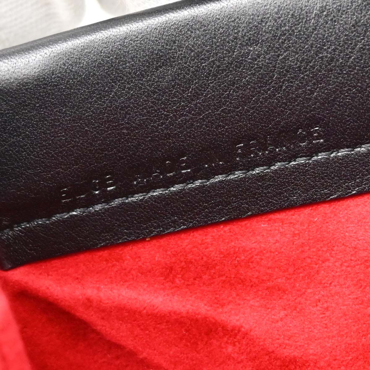 Cartier Black Leather Trinity Handbag