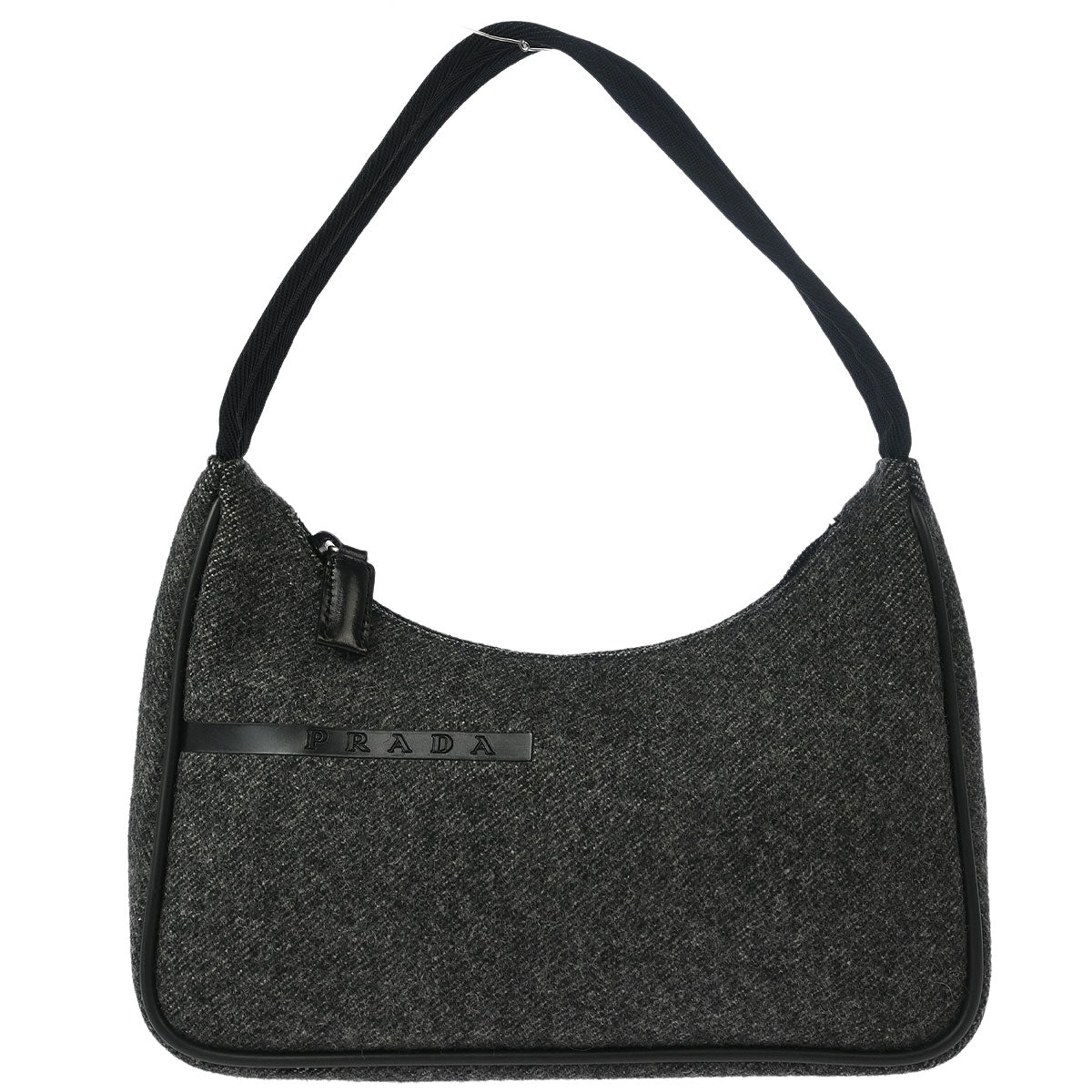 Prada Sport Gray Wool Handbag
