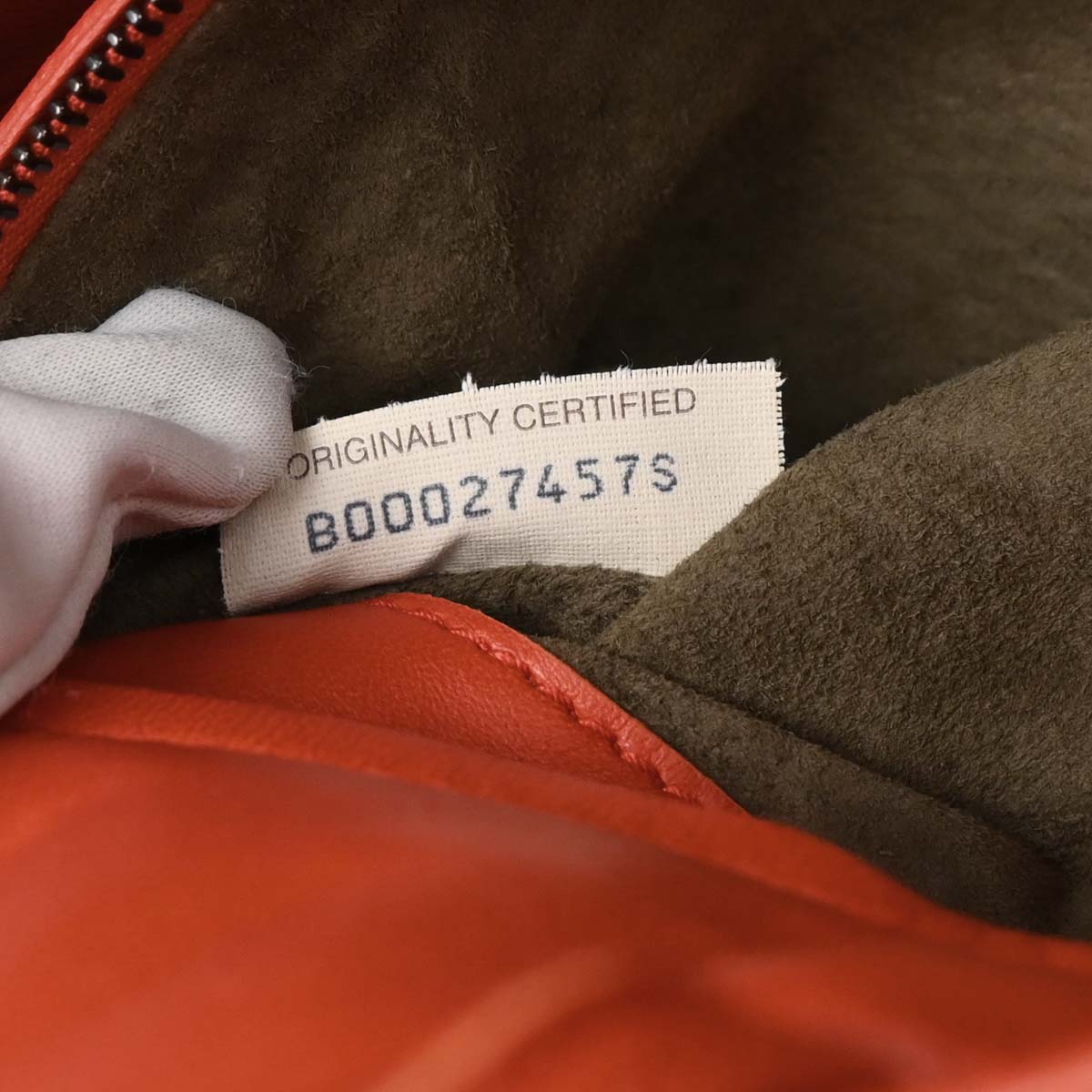 Bottega Veneta Vermilion Red Leather Intrecciato Tote Handbag