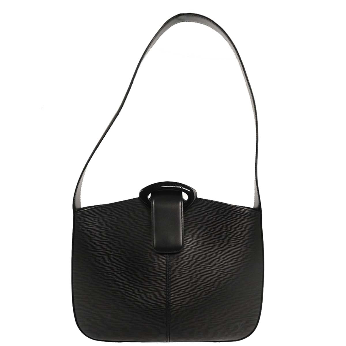 Louis Vuitton 1999 Black Epi Revli Shoulder Bag M52162