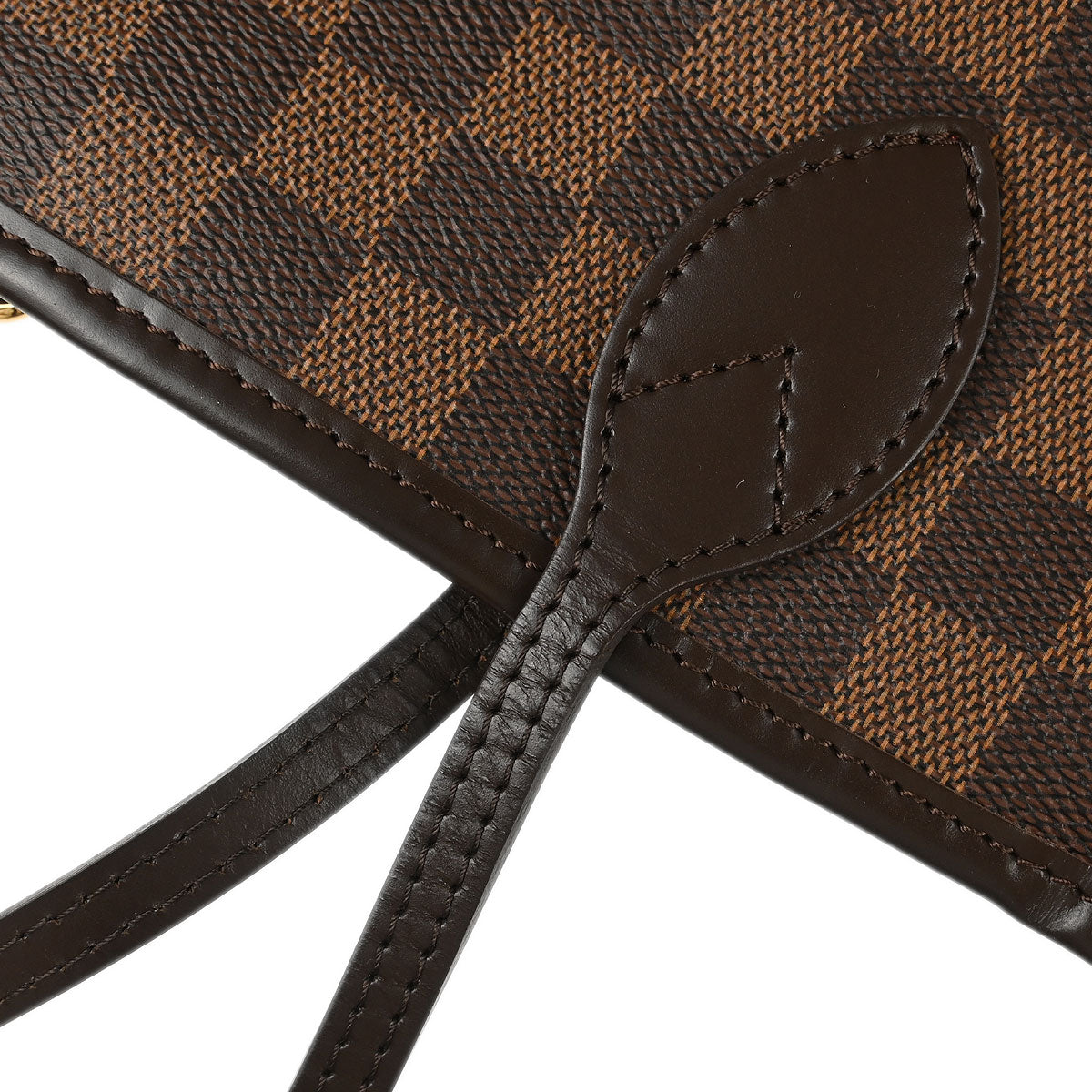 Louis Vuitton 2009 Damier Neverfull MM Shoulder Tote Bag N51105