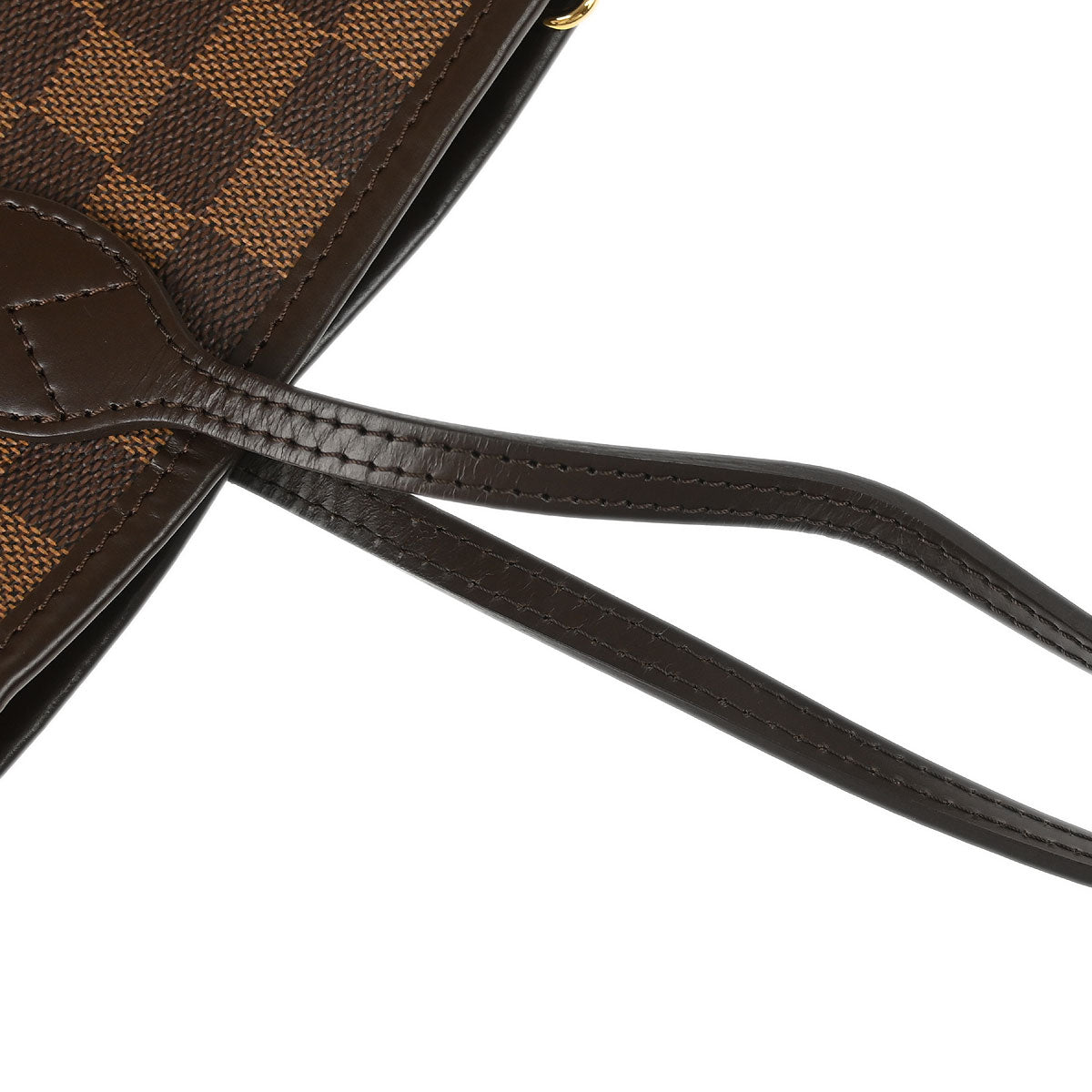 Louis Vuitton 2009 Damier Neverfull MM Shoulder Tote Bag N51105