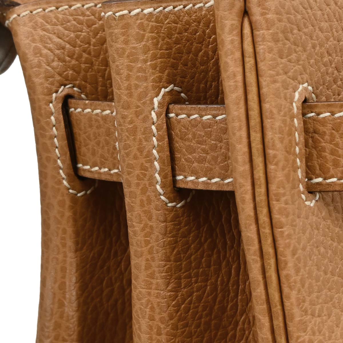 Hermes 1998 Natural Ardennes Kelly 35 Retourne 2way Shoulder Handbag