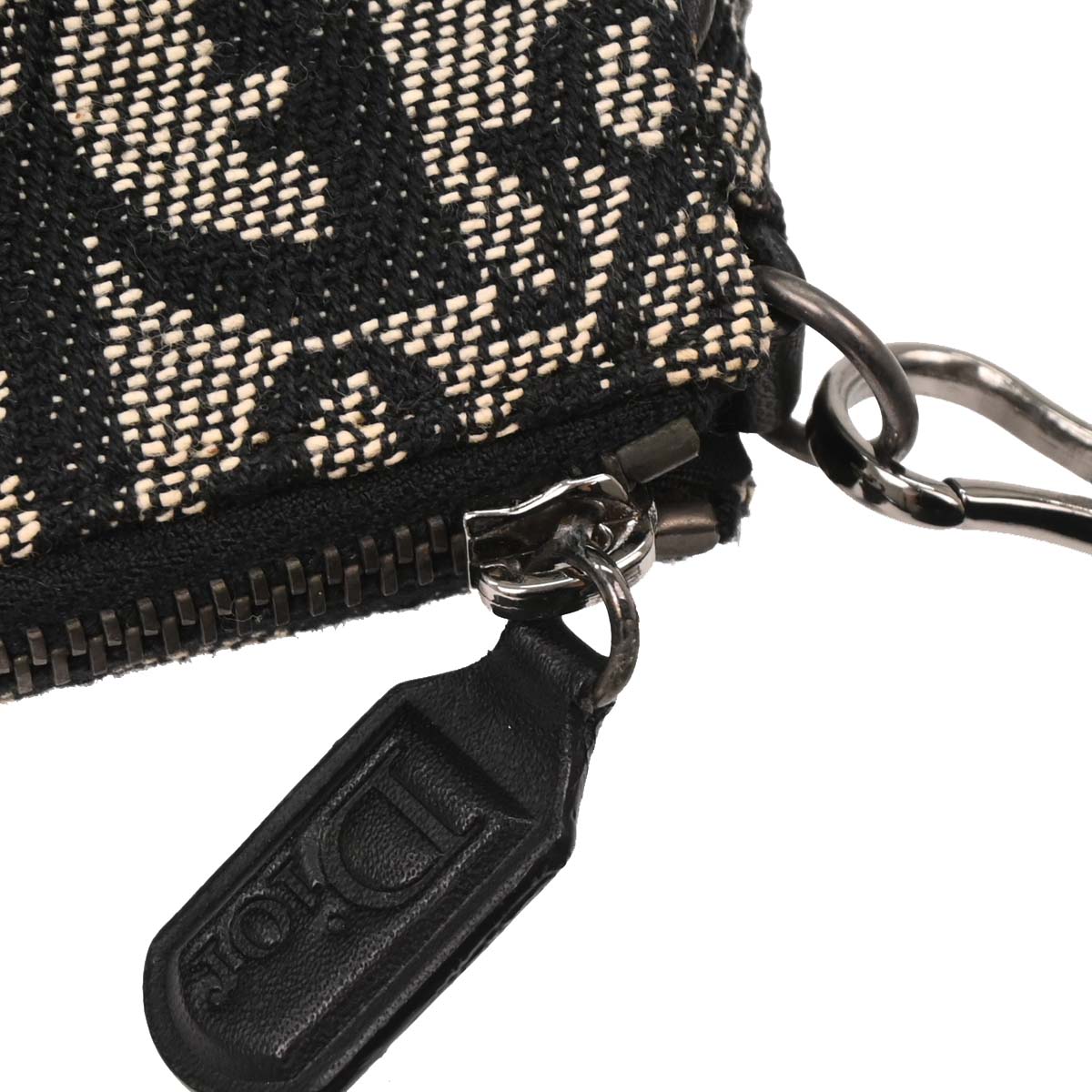 Christian Dior Black Trotter Saddle Handbag