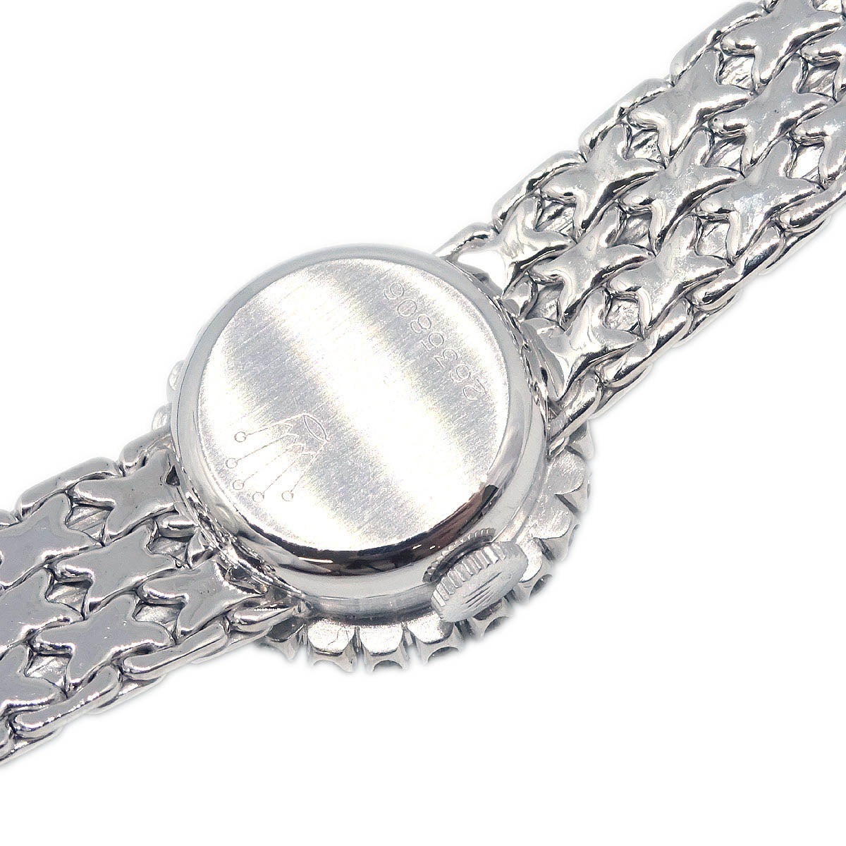 Rolex Precision Ref.3188 Manual-winding Watch Diamond 18KWG