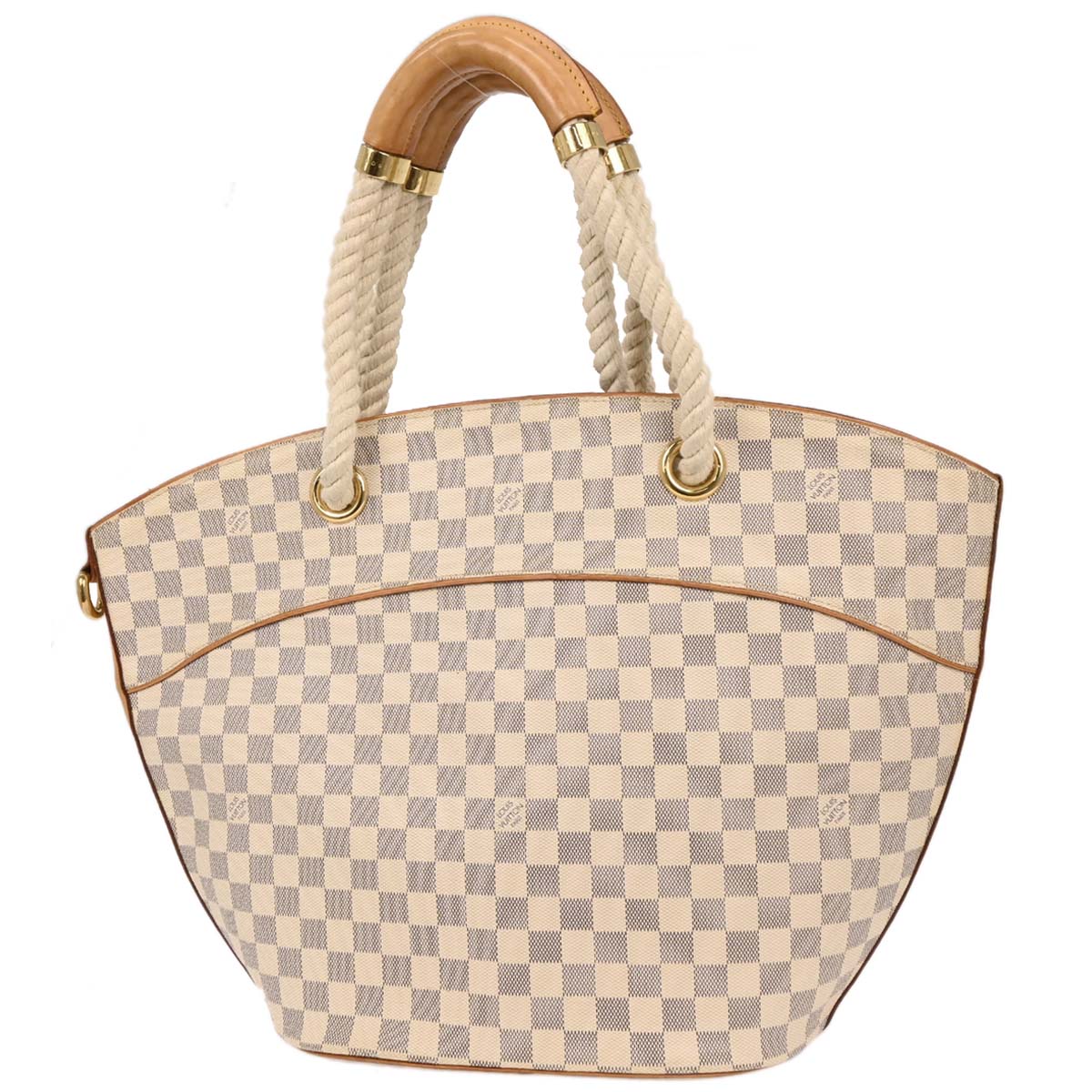 Louis Vuitton 2006 Damier Azur Pampelonne GM Tote Handbag N48056