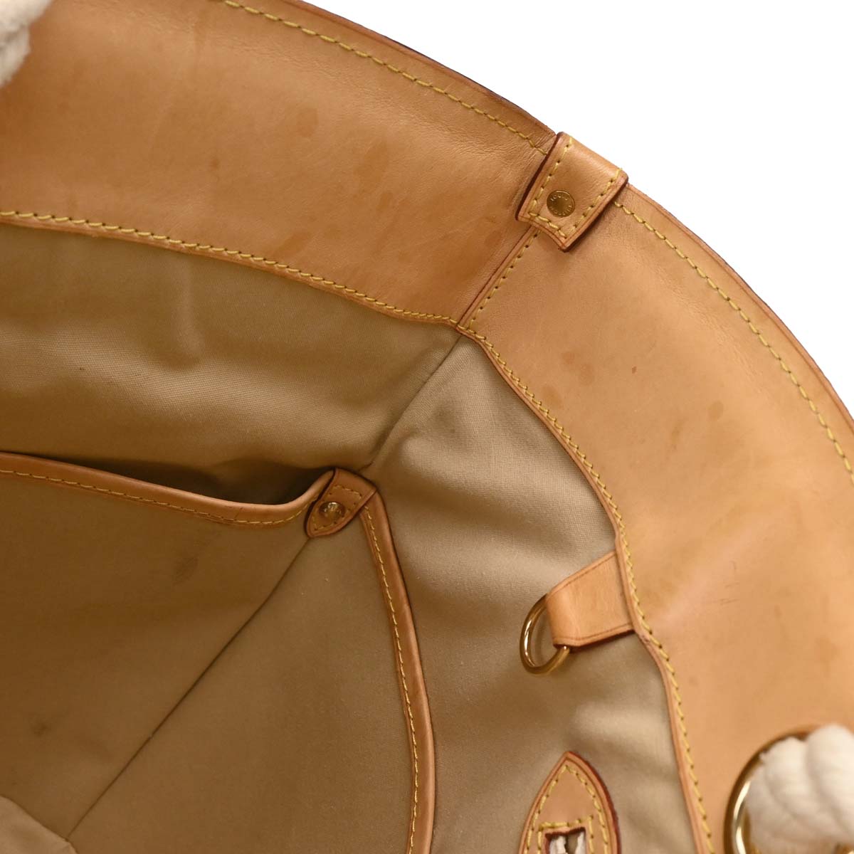 Louis Vuitton 2006 Damier Azur Pampelonne GM Tote Handbag N48056