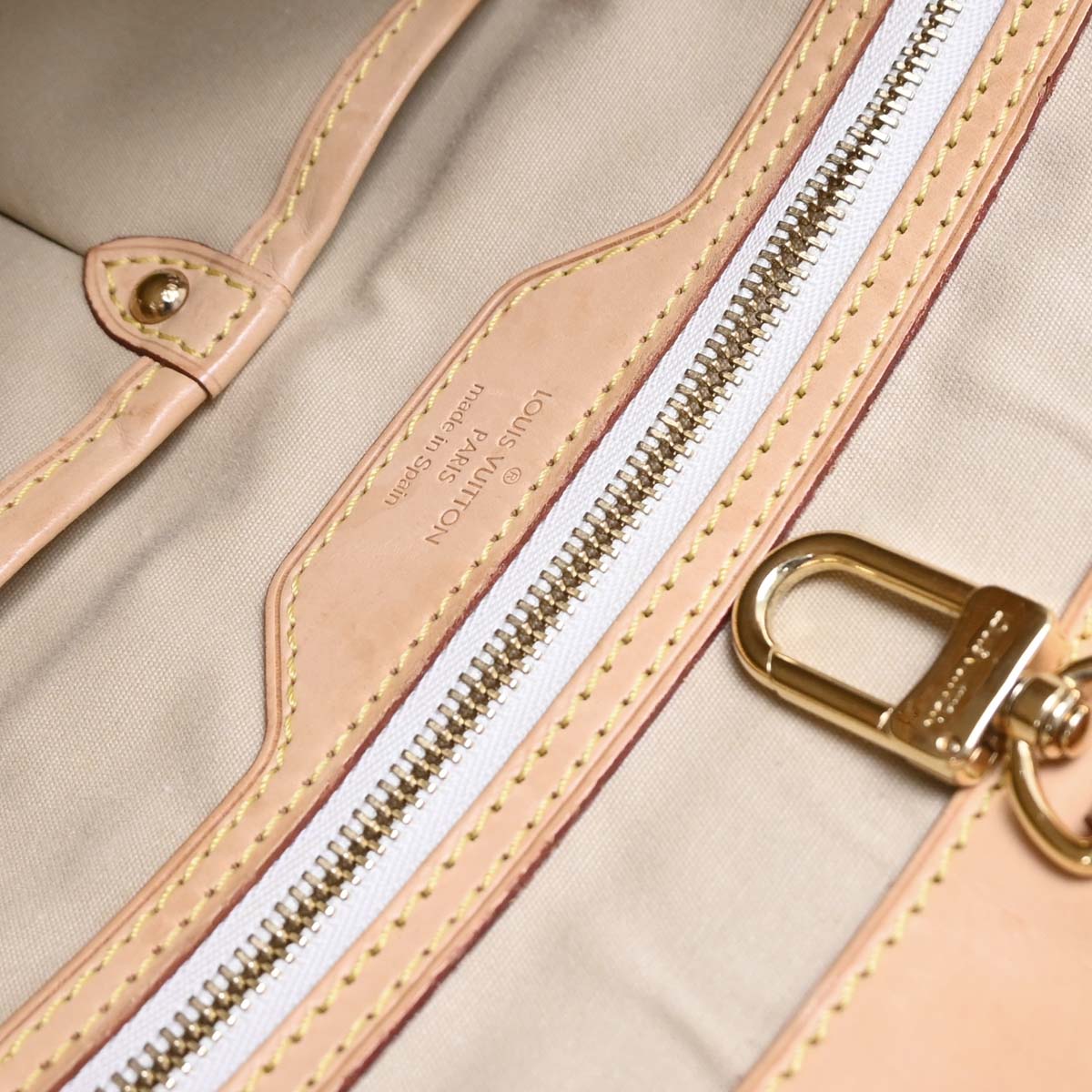 Louis Vuitton 2006 Damier Azur Pampelonne GM Tote Handbag N48056