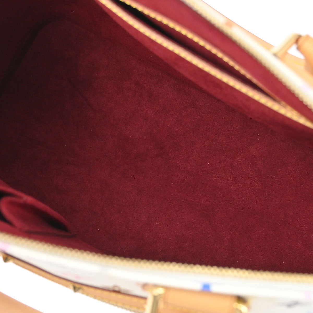Louis Vuitton 2006 White Monogram Multicolor Alma Handbag M92647