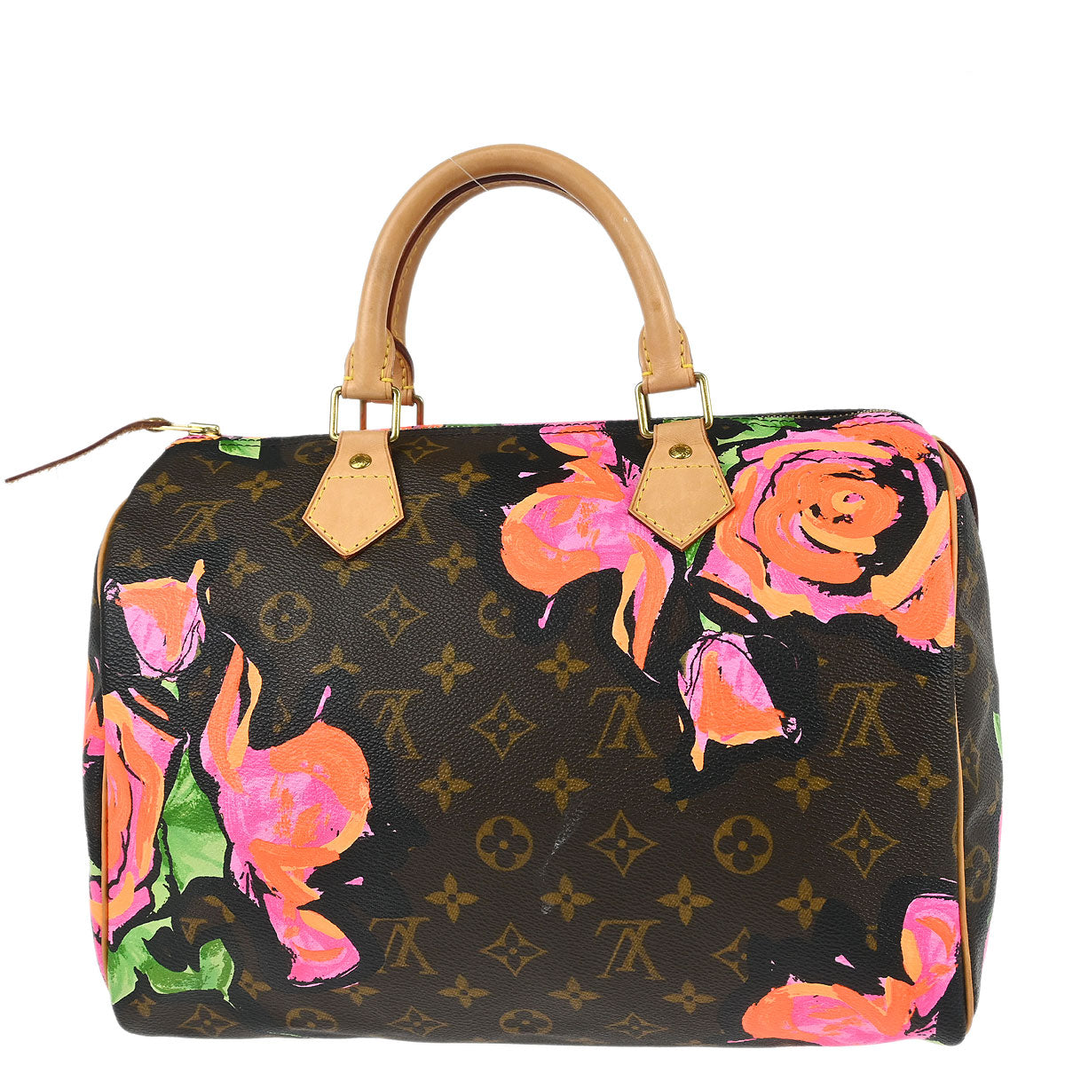 Louis Vuitton 2008 Monogram Rose Speedy 30 Handbag M48610
