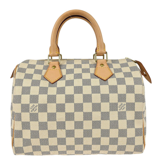 Louis Vuitton 2007 Damier Azur Speedy 25 Handbag N41534