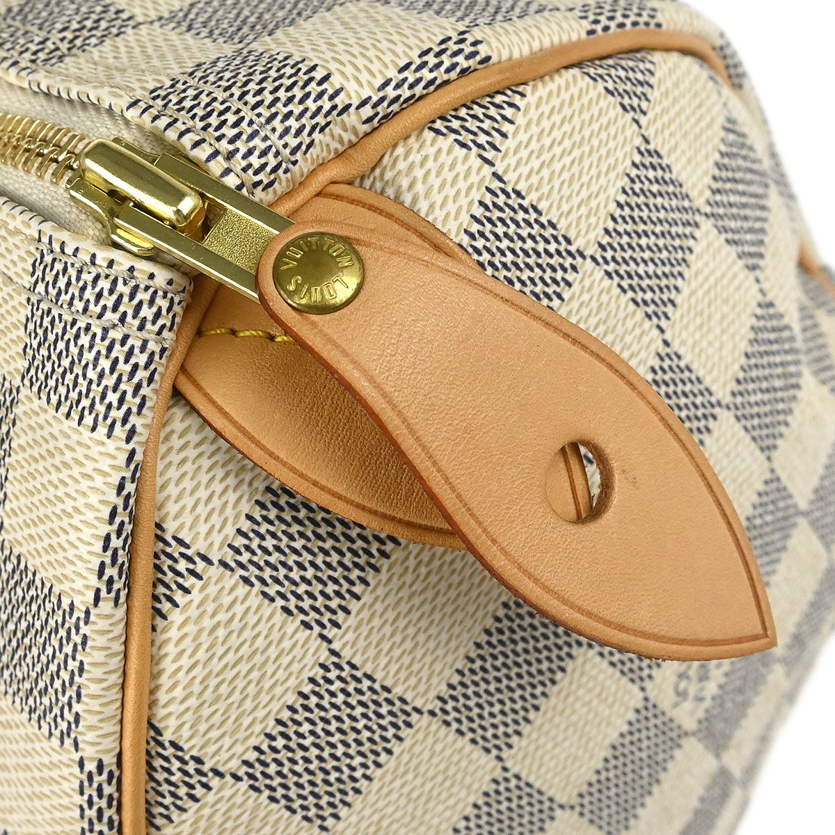 Louis Vuitton 2007 Damier Azur Speedy 25 Handbag N41534