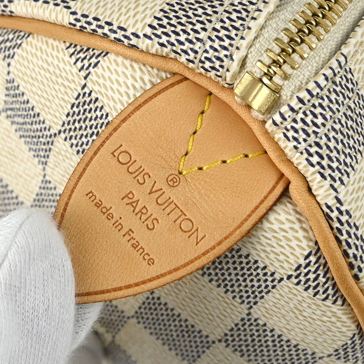 Louis Vuitton 2007 Damier Azur Speedy 25 Handbag N41534