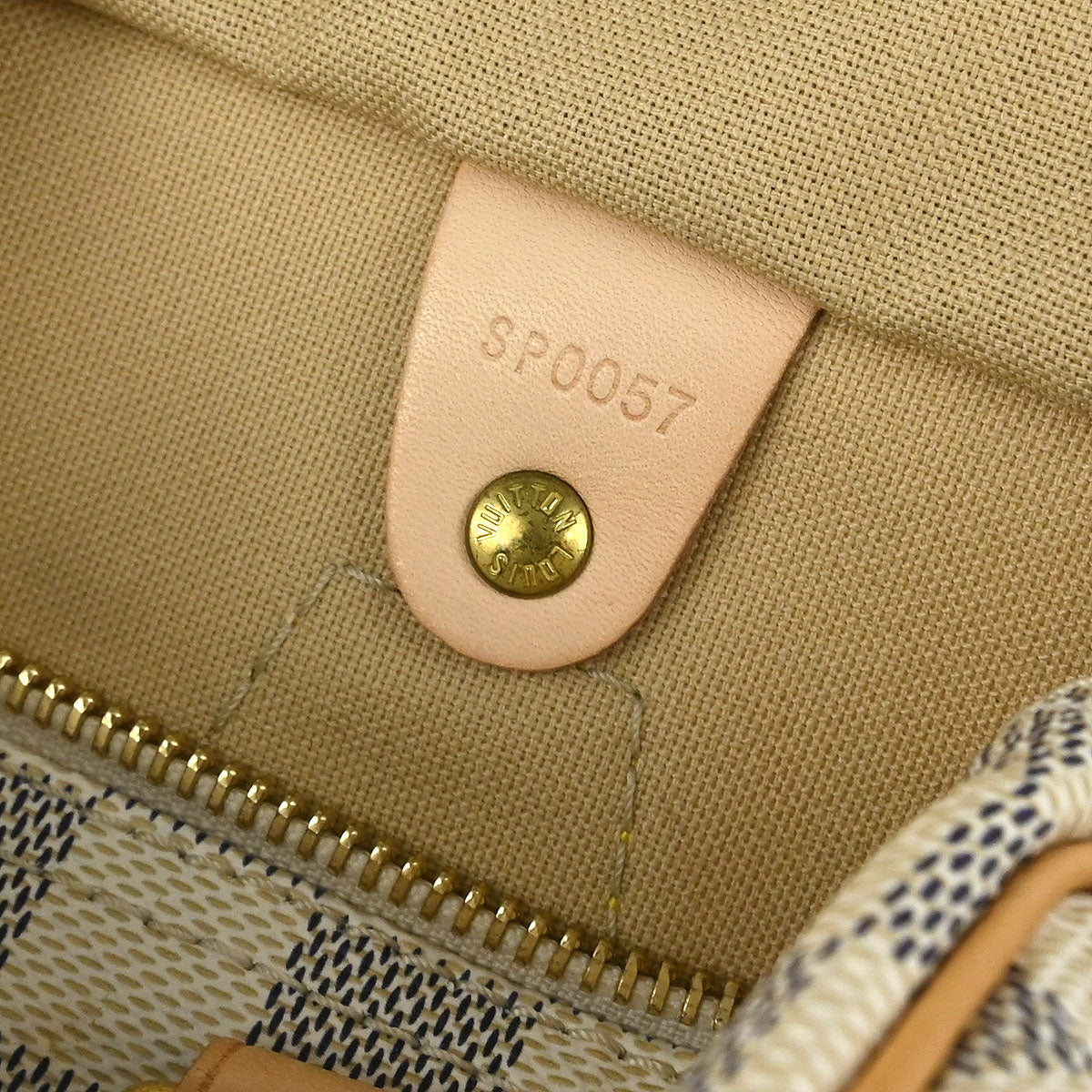 Louis Vuitton 2007 Damier Azur Speedy 25 Handbag N41534