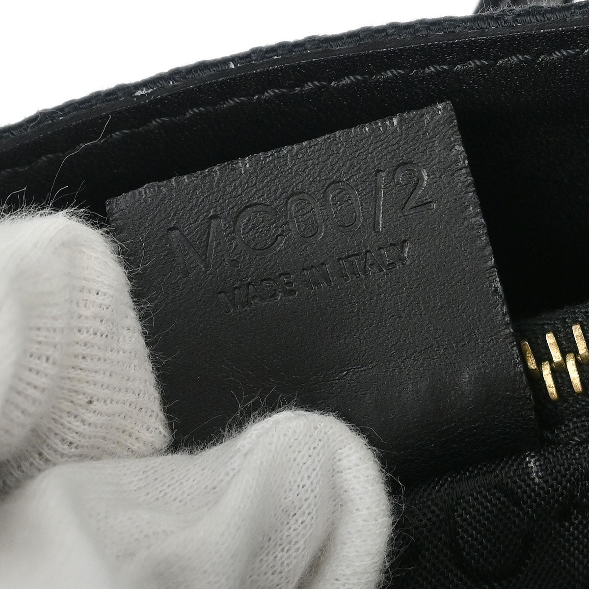 Celine Black Canvas C Macadam Tote Handbag