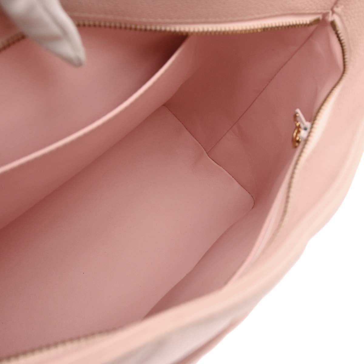 Chanel 2002-2003 Pink Caviar Medallion Tote Handbag