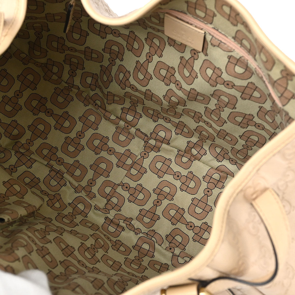 Gucci Beige GG Handbag