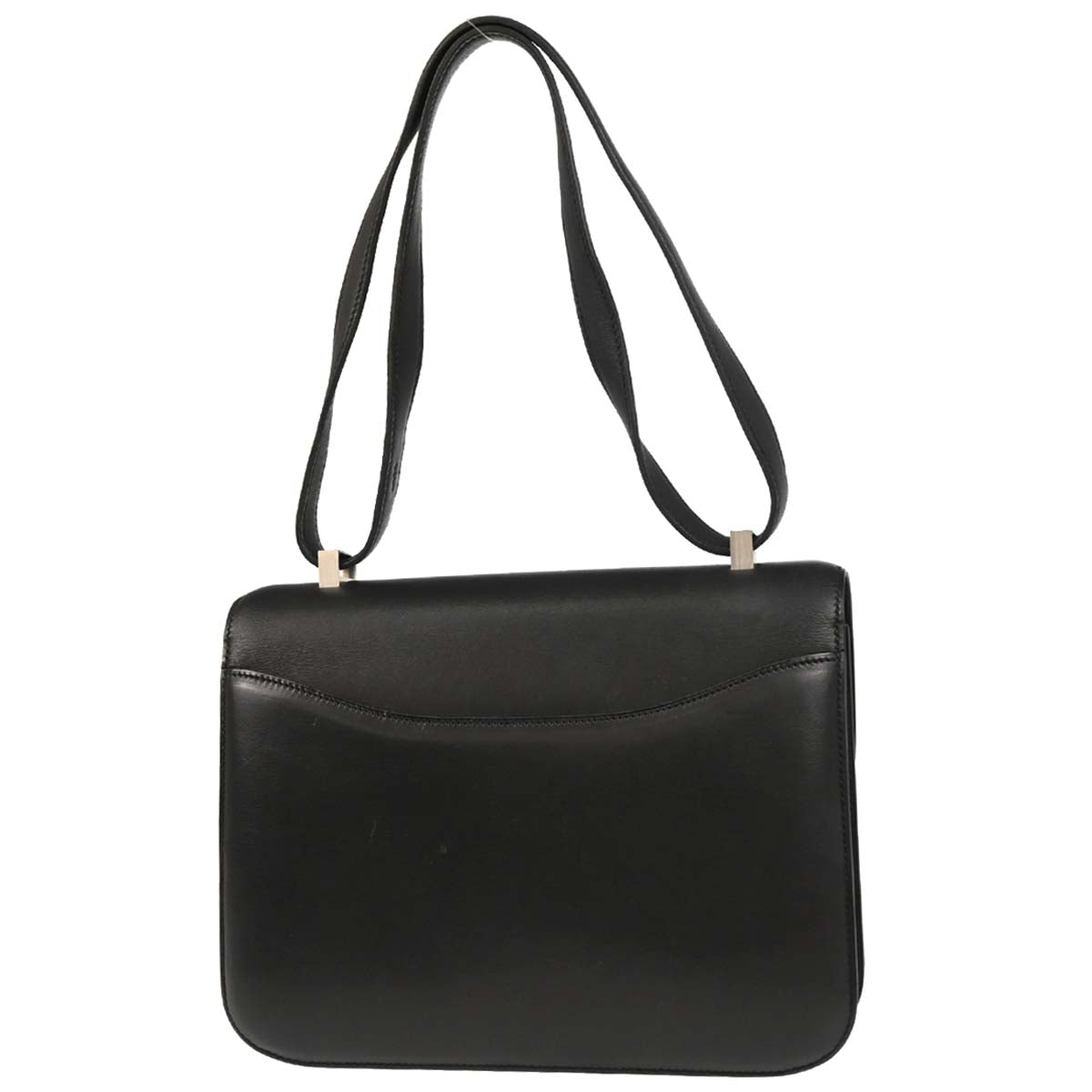 Hermes 1998 Black Chamonix Constance 25 Shoulder Bag