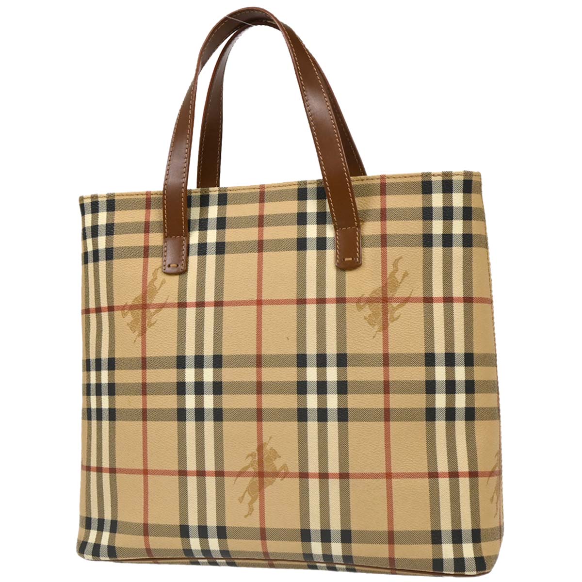 Burberry Beige House Check Handbag