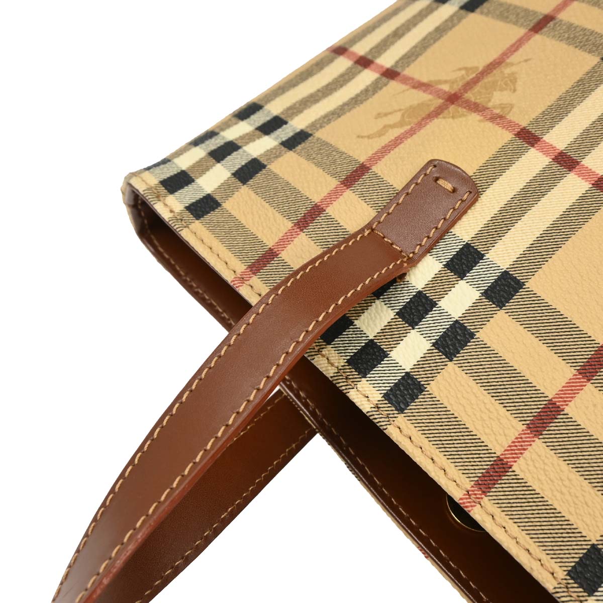 Burberry Beige House Check Handbag