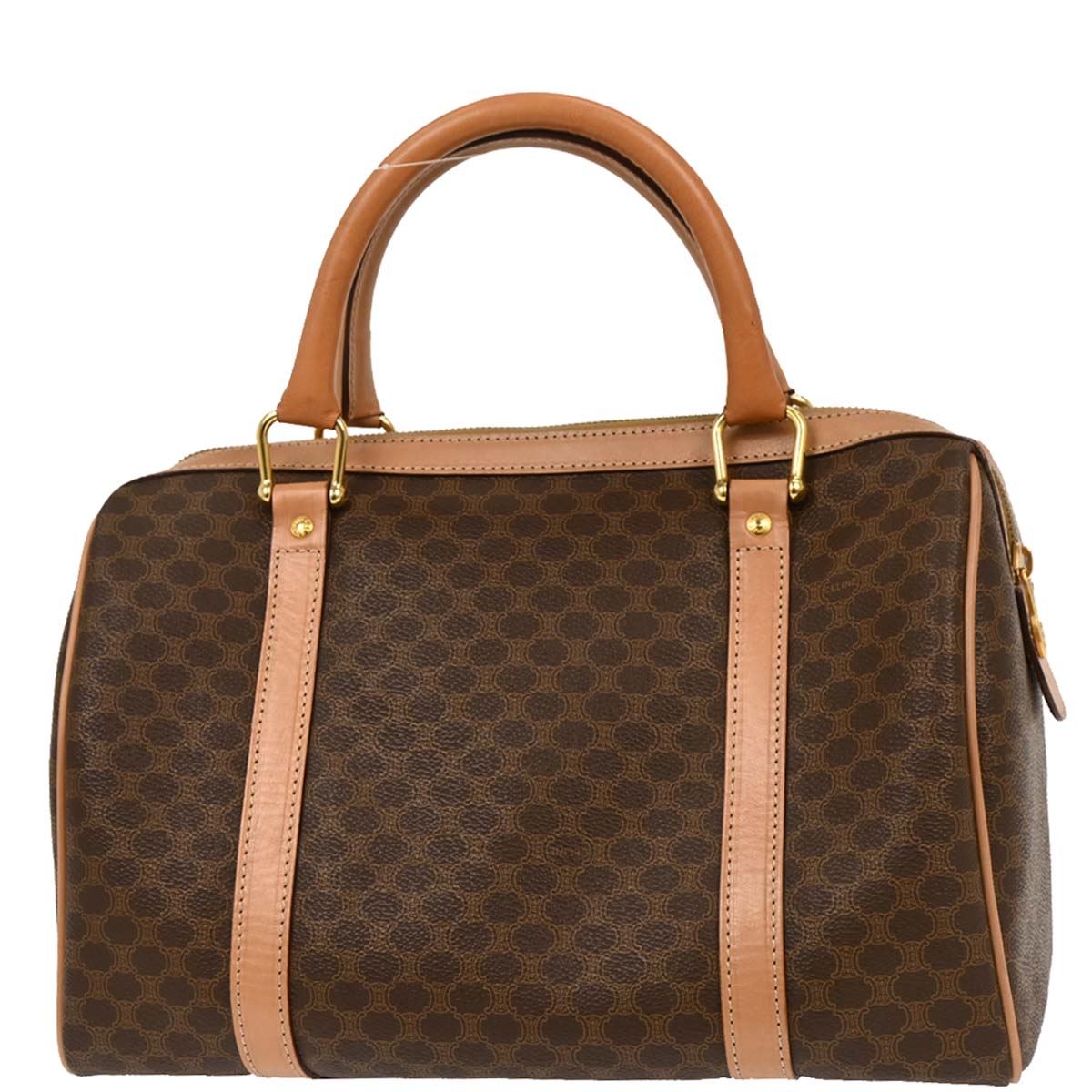 Celine Brown Macadam Handbag