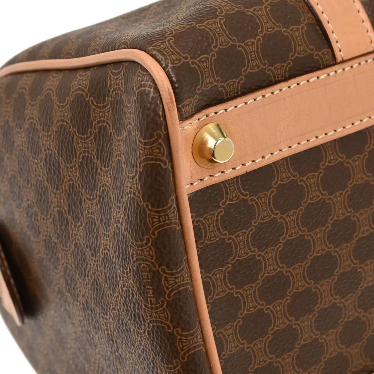 Celine Brown Macadam Handbag