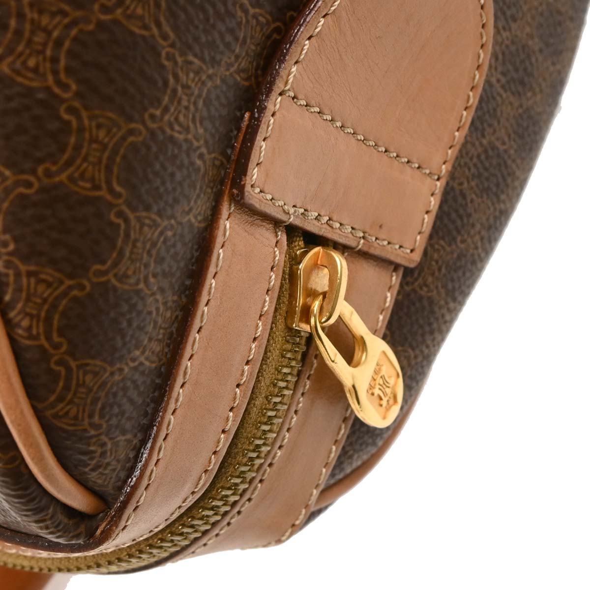 Celine Brown Macadam Handbag