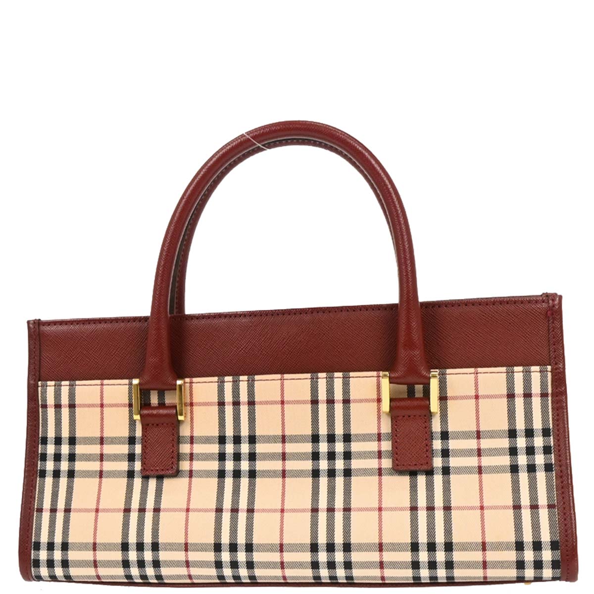Burberry Beige Burberry Check Handbag