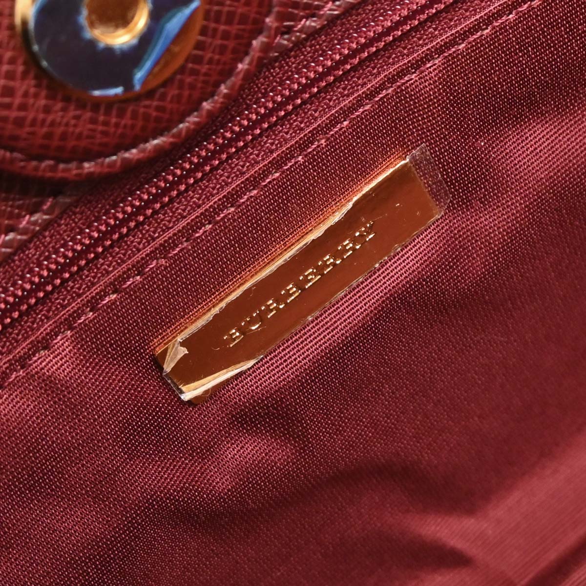 Burberry Beige Burberry Check Handbag