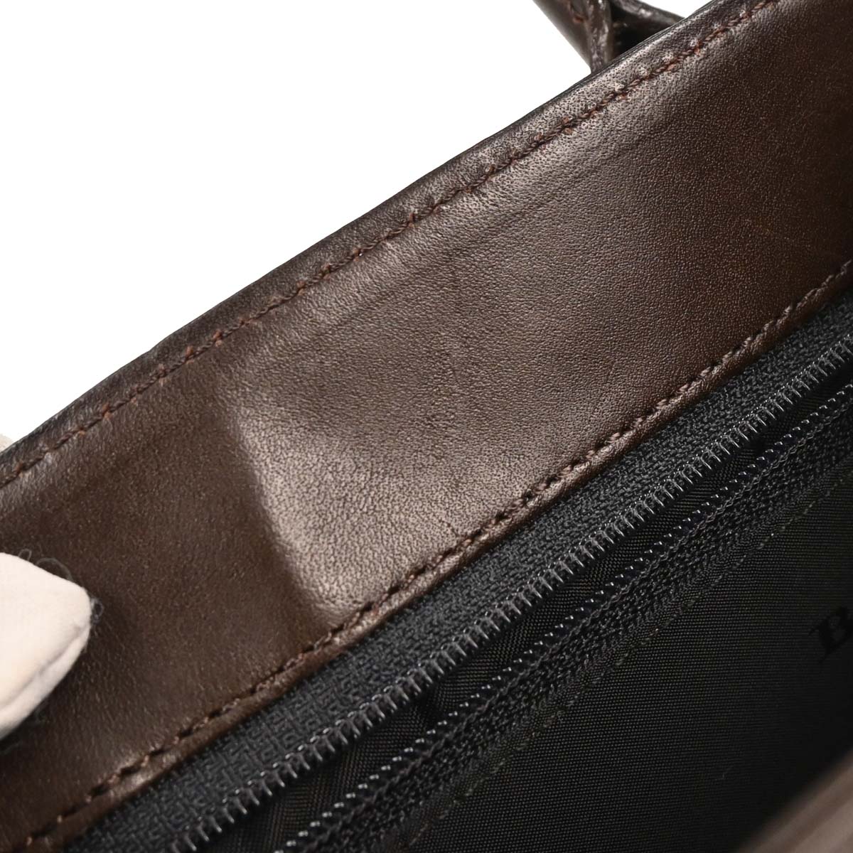 Burberry Beige Canvas Burberry Check Tote Handbag