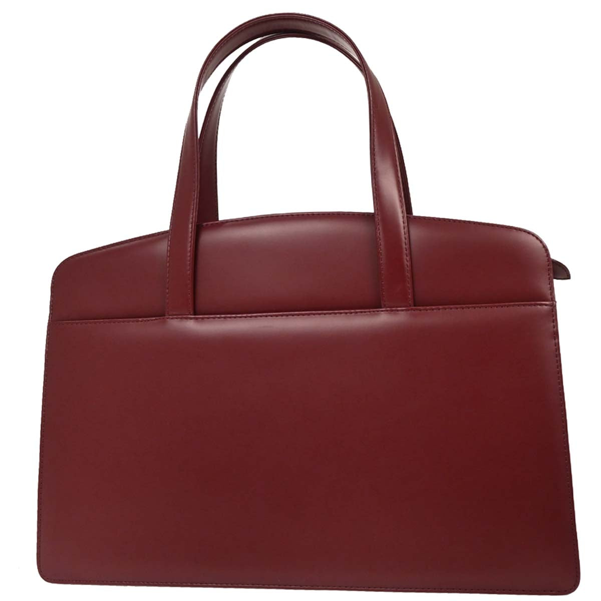 Burberry Bordeaux Leather Handbag
