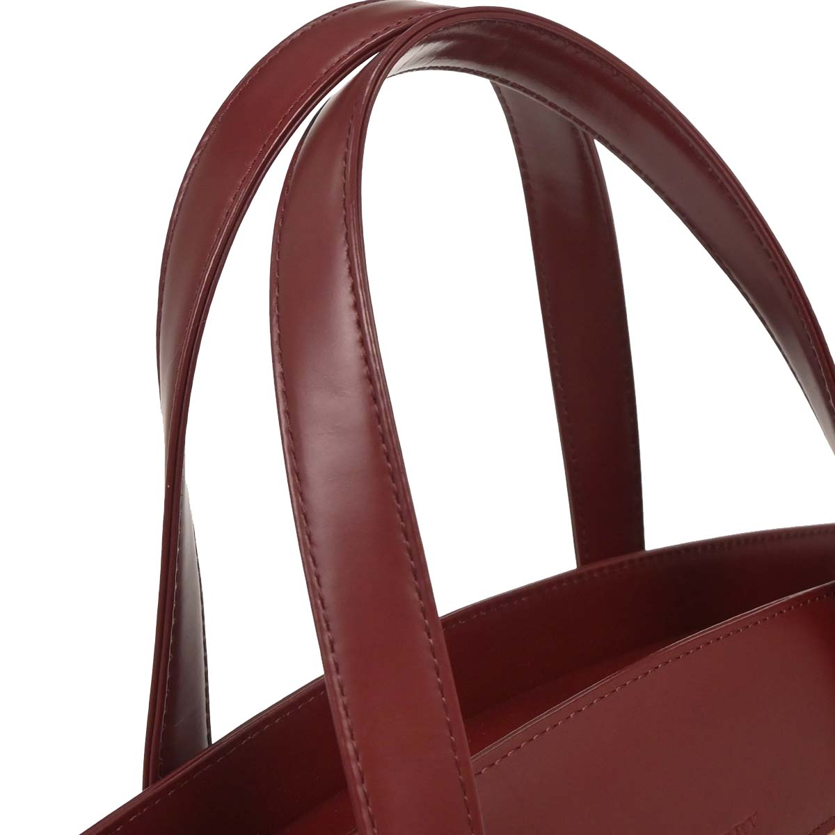 Burberry Bordeaux Leather Handbag