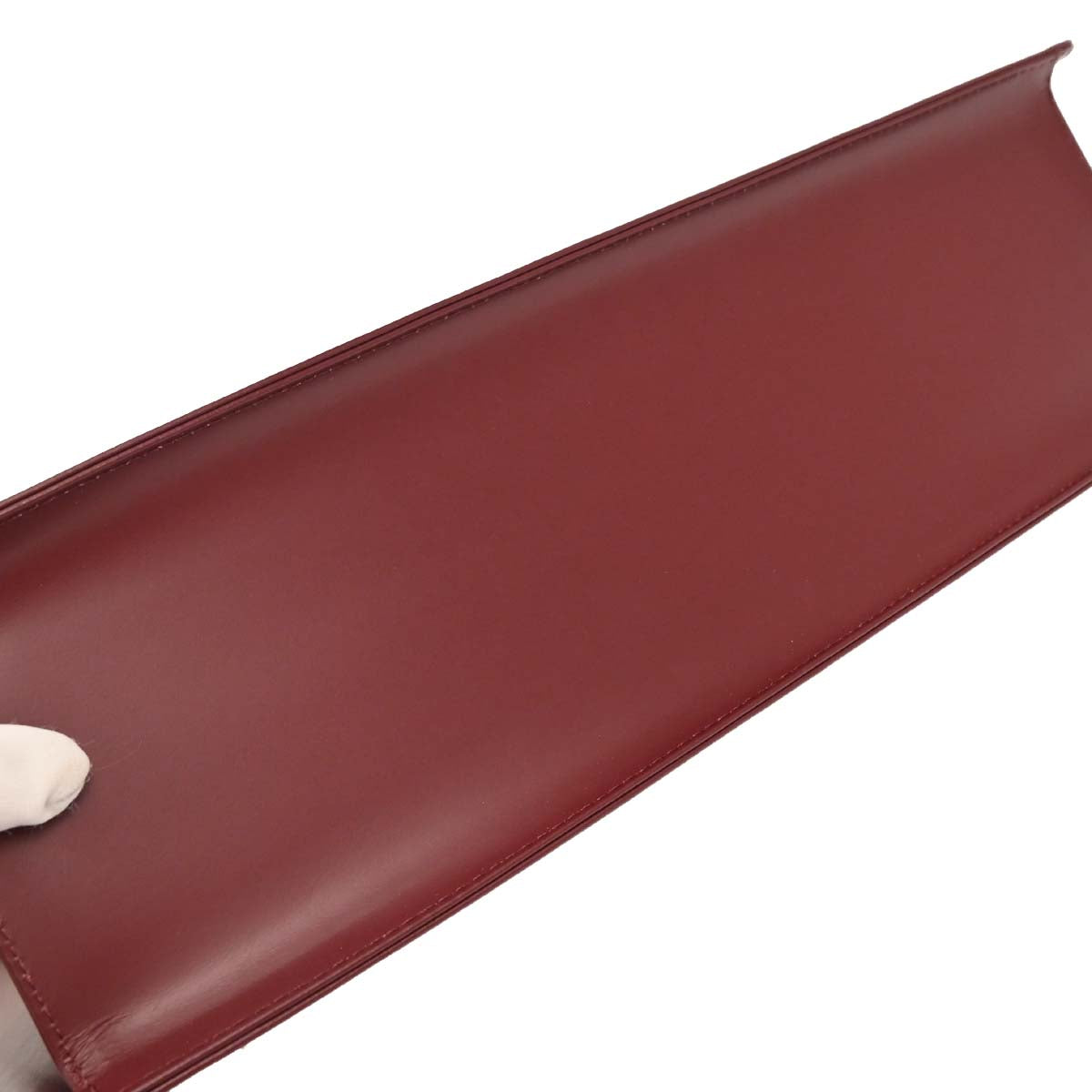 Burberry Bordeaux Leather Handbag