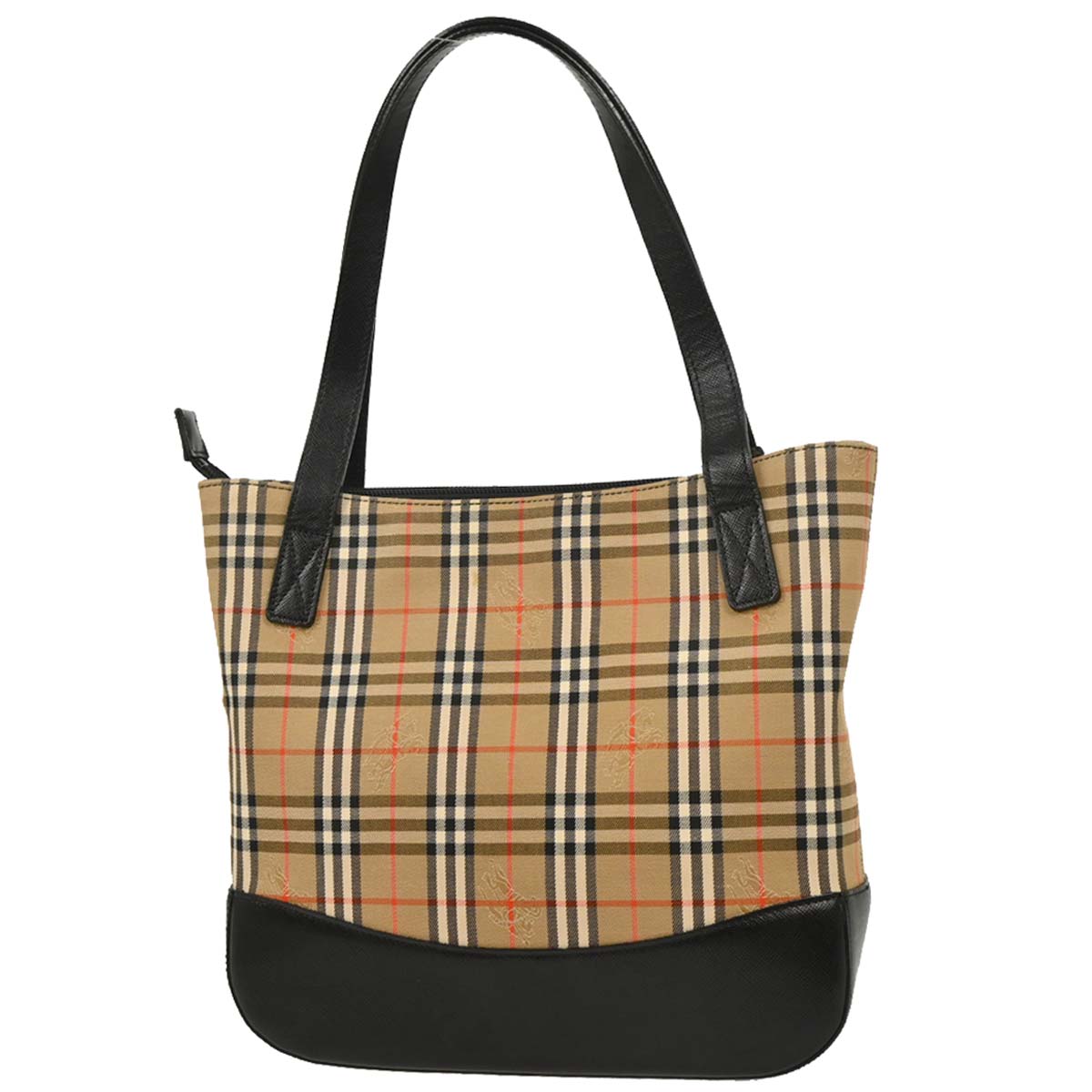 Burberrys Beige House Check Handbag
