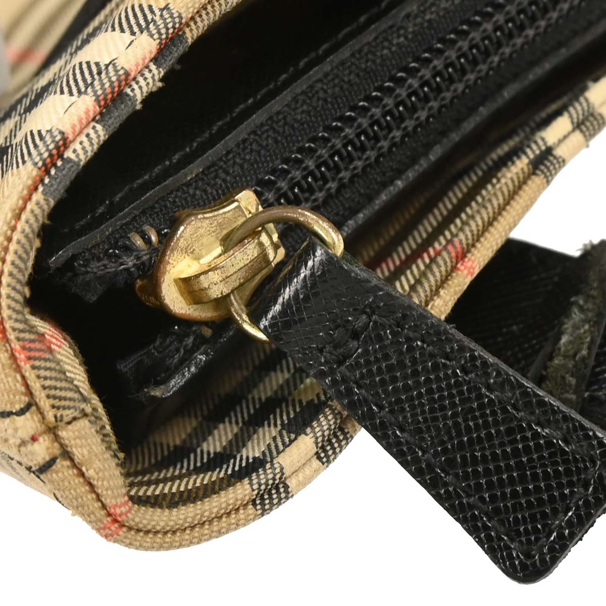 Burberrys Beige House Check Handbag