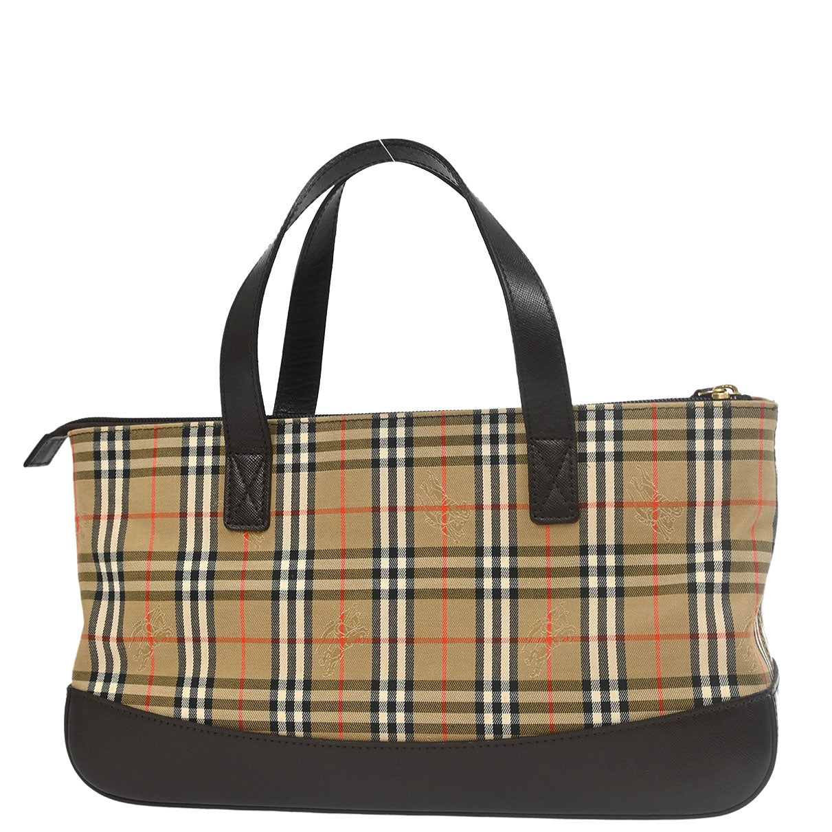 Burberrys Beige House Check Handbag