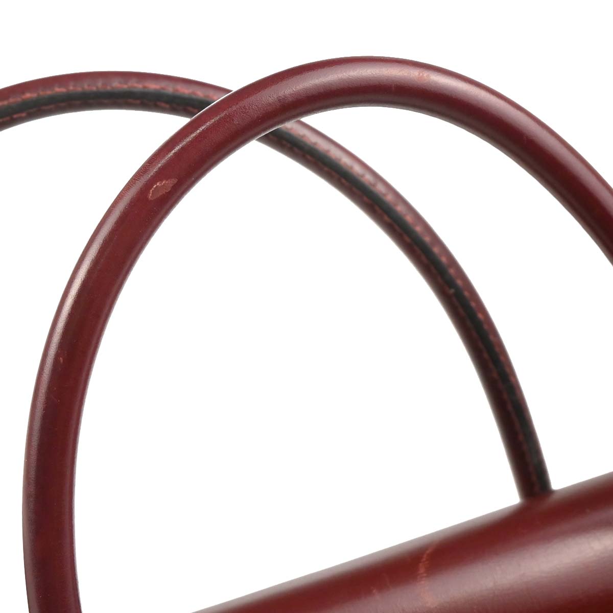 Hermes 1980 Rouge H Box Calf Drag 27 Handbag