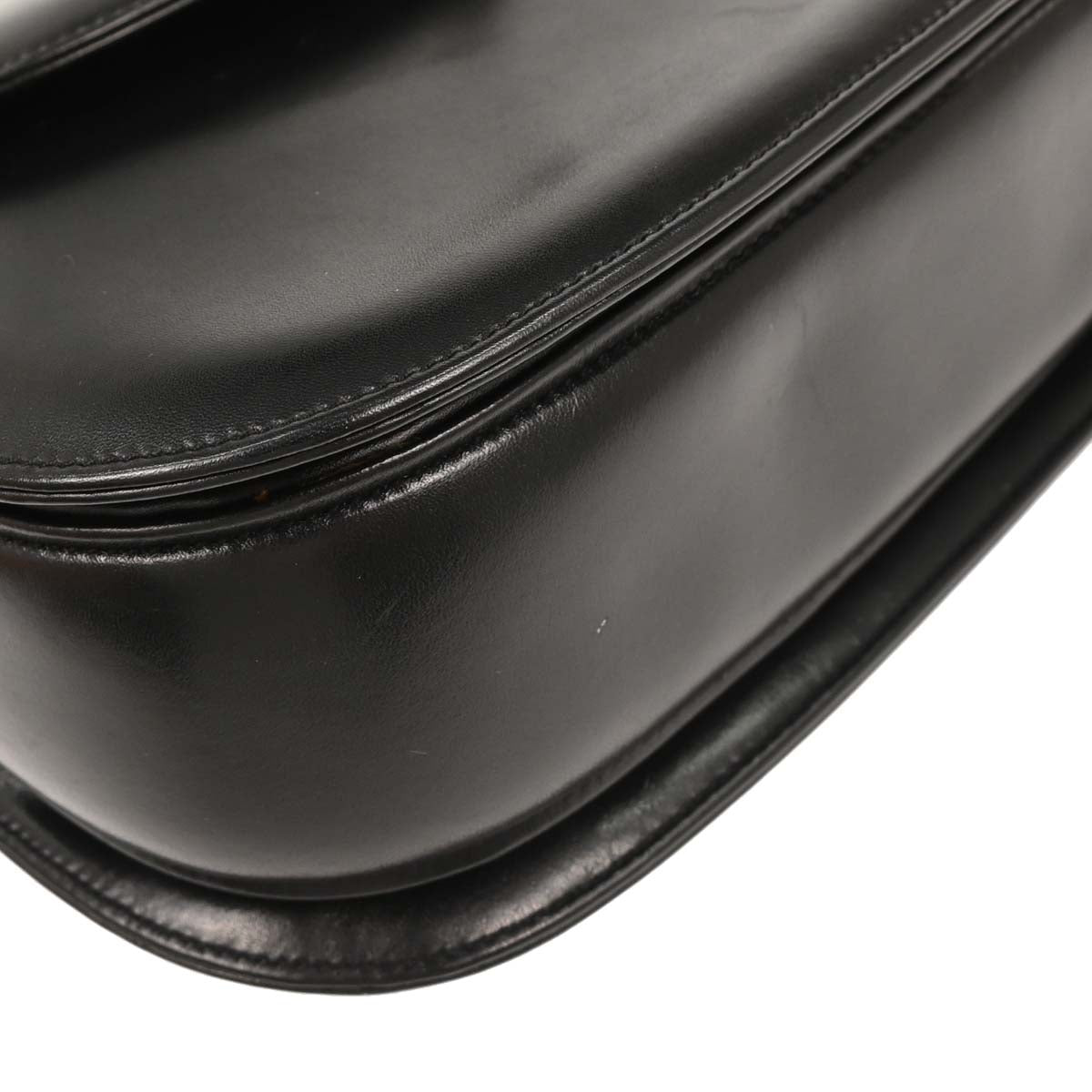 Gucci Black Bamboo 2way Shoulder Handbag