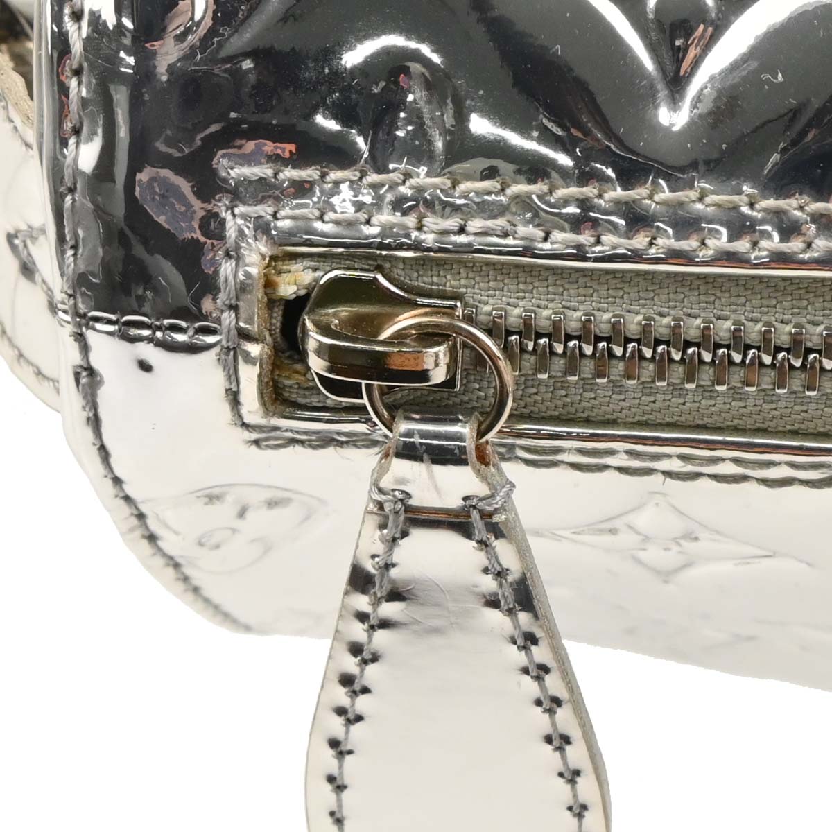 Louis Vuitton 2006 Silver Monogram Miroir Speedy 30 Handbag M95786