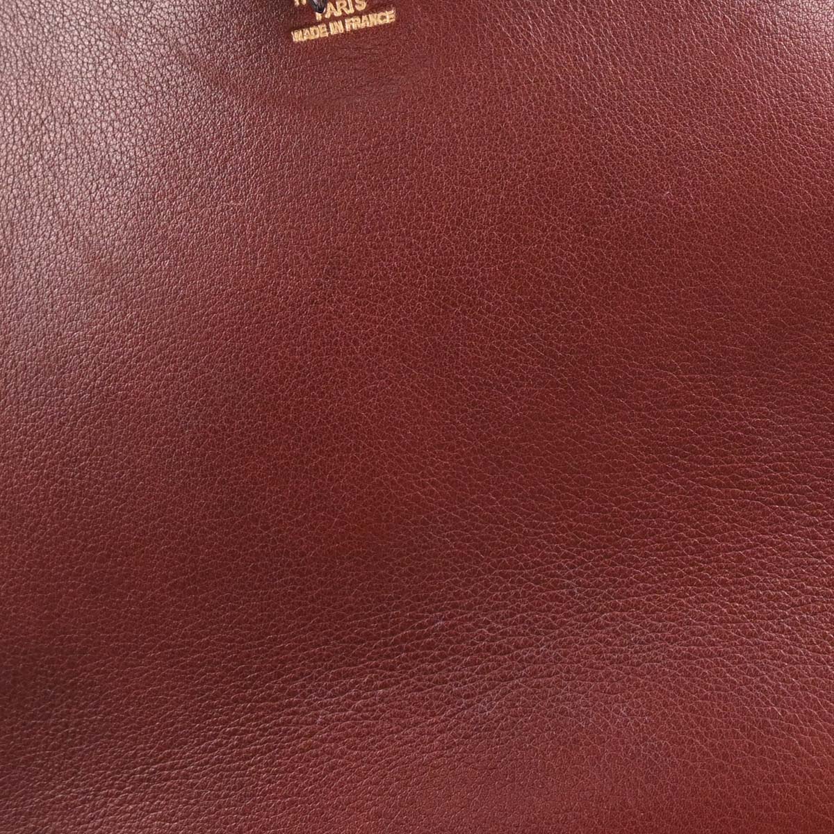 Hermes 1984 Rouge H Veau Graine RD 2way Shoulder Handbag